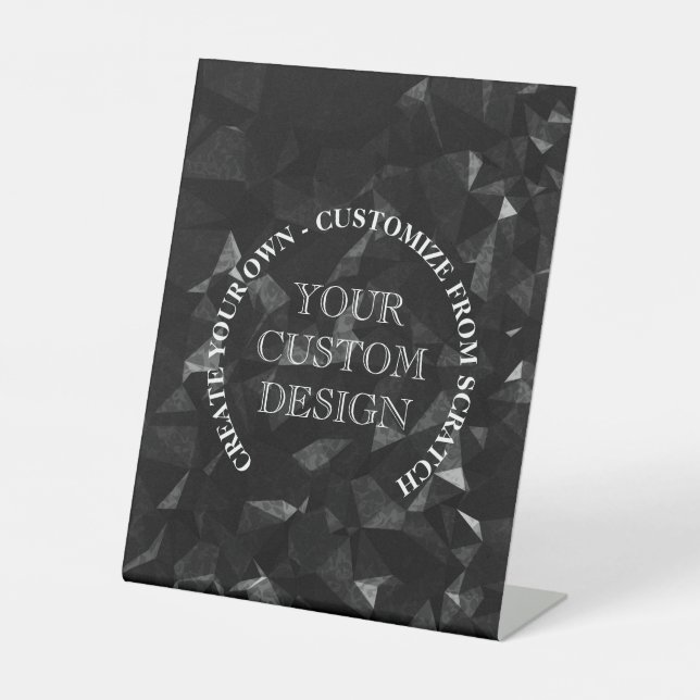 Erstellen Sie Ihr eigenes Logo/Design Sockelschild (Vorderseite)