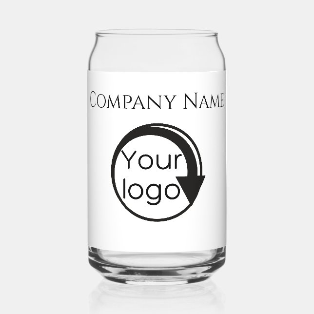 Erstellen Sie Ihr eigenes Logo für Glass. Dosenglas (Vorderseite)