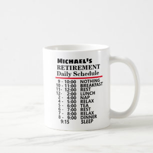 Erstellen Sie Ihr eigenes, lustiges Zeitplanangebo Kaffeetasse