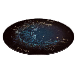 Erstellen Sie Ihr eigenes magisches Filigree Moon Schneidebrett