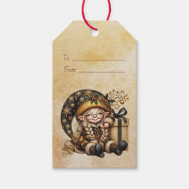Erstellen Sie Ihr eigenes magisches Weihnachtsgesc Geschenkanhänger
