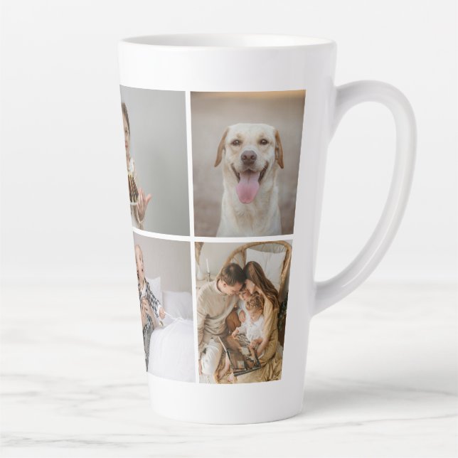 Erstellen Sie Ihr eigenes maßgeschneidertes 5-Foto Milchtasse (Rechts)