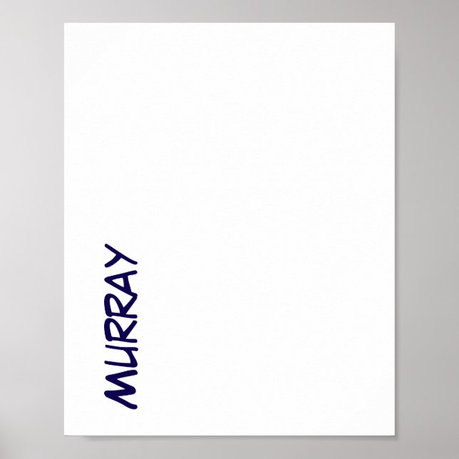 Erstellen Sie Ihr eigenes mattes Poster (Vorne)