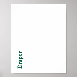 Erstellen Sie Ihr eigenes mattes Poster