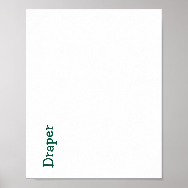 Erstellen Sie Ihr eigenes mattes Poster (Vorne)