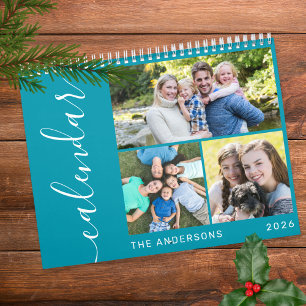 Erstellen Sie Ihr eigenes minimalistisches 3-Fotos Kalender