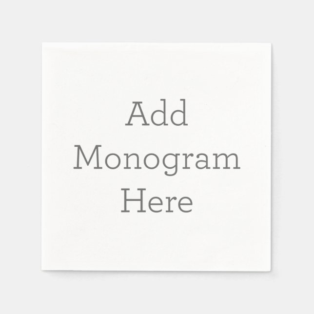 Papierservietten, Standard- Cocktailserviette (Vorderseite)