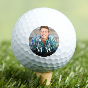 Erstellen Sie Ihr eigenes Monogrammfoto Golfball