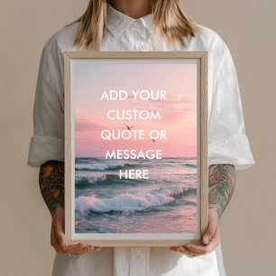 Erstellen Sie Ihr eigenes Motivierend Angebot für  Poster