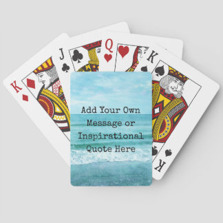 Erstellen Sie Ihr eigenes Motivierend Inspirations Spielkarten