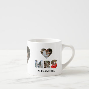 Erstellen Sie Ihr eigenes Mr. and Mrs. Foto Matchi Espressotasse