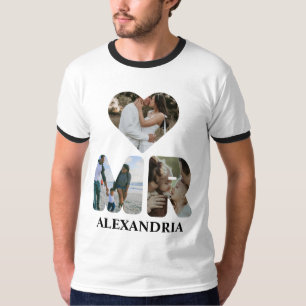 Erstellen Sie Ihr eigenes Mr. and Mrs. Foto Matchi T-Shirt
