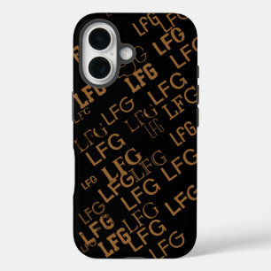 Erstellen Sie Ihr eigenes Namensinitialmuster iPhone 16 Hülle