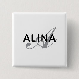 Erstellen Sie Ihr eigenes Namensmonogramm-Design 2 Button