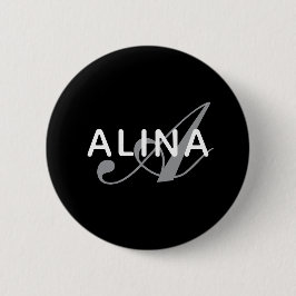 Erstellen Sie Ihr eigenes Namensmonogramm-Design 2 Button