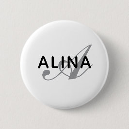 Erstellen Sie Ihr eigenes Namensmonogramm-Design 2 Button