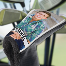 Erstellen Sie Ihr eigenes Namensmonogrammfoto Golf Headcover
