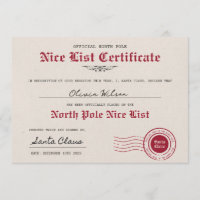 Erstellen Sie Ihr eigenes Nice List-Zertifikat von