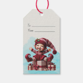 Erstellen Sie Ihr eigenes Niedliches Weihnachtsfes Geschenkanhänger