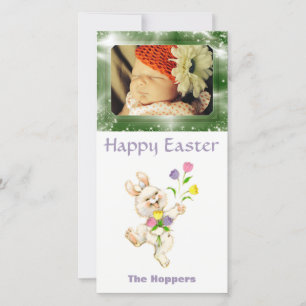 Erstellen Sie Ihr eigenes Ostern-Foto   Niedlich O Feiertagskarte