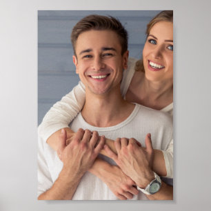 Erstellen Sie Ihr eigenes Paarfoto nach Maß Poster