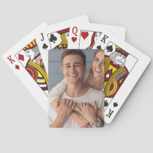 Erstellen Sie Ihr eigenes Paarfoto nach Maß Spielkarten