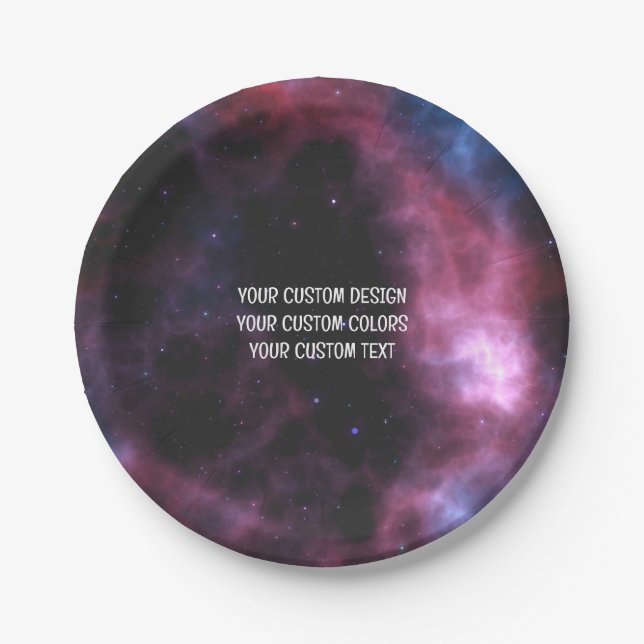 Erstellen Sie Ihr eigenes Personalisiert Pappteller (Vorderseite)