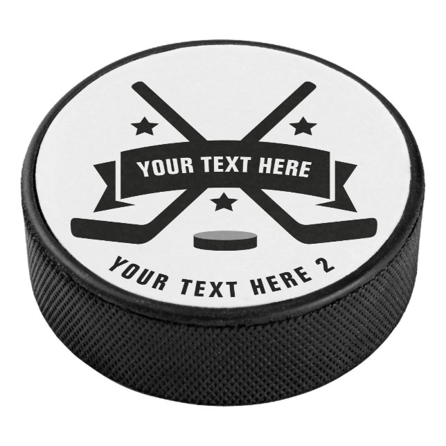 Erstellen Sie Ihr eigenes Personalisiertes Eis Eishockey Puck (3/4)