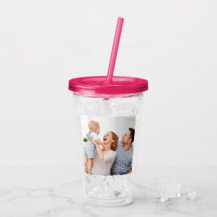 Erstellen Sie Ihr eigenes Personalisiertes Foto Acryltrinkbecher
