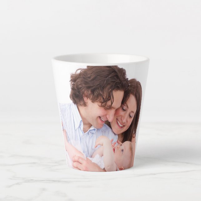 Erstellen Sie Ihr eigenes Personalisiertes Foto Milchtasse (Vorderseite)