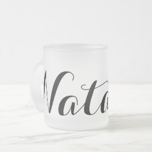 Erstellen Sie Ihr eigenes Personalisiertes Individ Mattglastasse