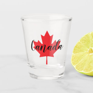 Erstellen Sie Ihr eigenes Personalisiertes Kanada Schnapsglas