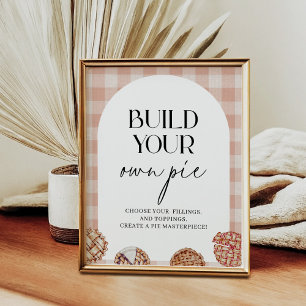 Erstellen Sie Ihr eigenes Pie-Süsse-Pie-Party Poster