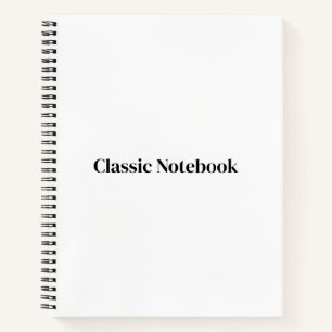 Erstellen Sie Ihr eigenes Premium   8,5" x 11" Spi Notizbuch