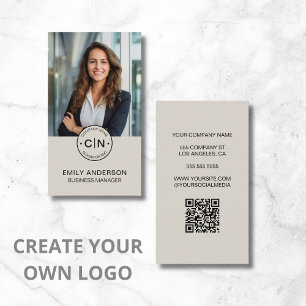 Erstellen Sie Ihr eigenes professionelles Logo Visitenkarte