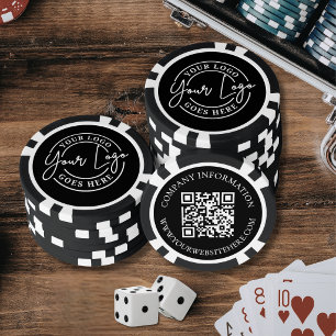 Erstellen Sie Ihr eigenes QR-Code-Logo Pokerchips