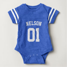 Erstellen Sie Ihr eigenes Royal Blue New Baby Strampler