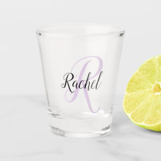 Erstellen Sie Ihr eigenes Skript Mit Monogramm, An Schnapsglas