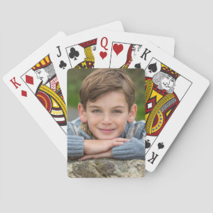 Erstellen Sie Ihr eigenes Sohn-Foto Benutzerdefini Spielkarten