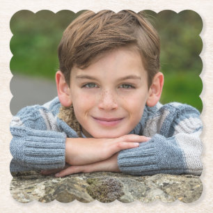 Erstellen Sie Ihr eigenes Sohn-Foto Benutzerdefini Untersetzer