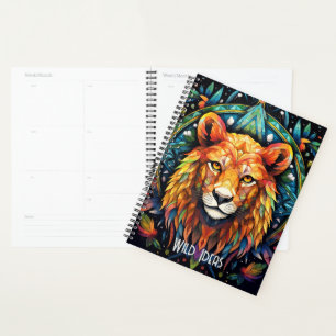 Erstellen Sie Ihr eigenes Spirit Animal Lion Mosai Planer