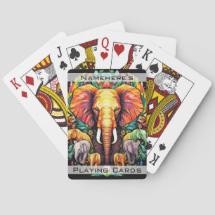 Erstellen Sie Ihr eigenes Stammeselementar-Totem-T Spielkarten