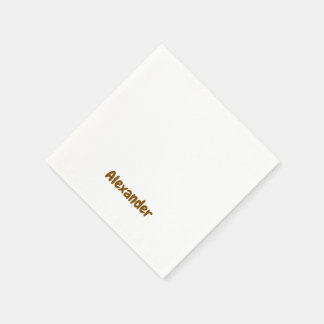 Erstellen Sie Ihr eigenes Standard-Cocktail-Papier Serviette