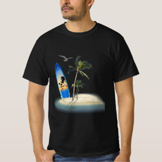 Erstellen Sie Ihr eigenes Strandsurfen T-Shirt