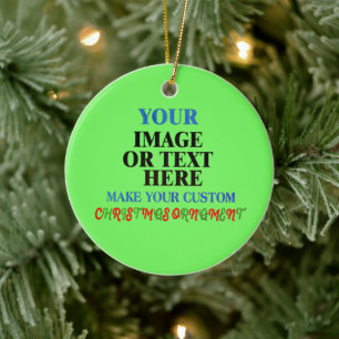 Erstellen Sie Ihr eigenes Weihnachtsgeschenk: Pers Keramik Ornament