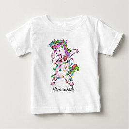 Erstellen Sie Ihr eigenes Weihnachtslied Baby T-shirt