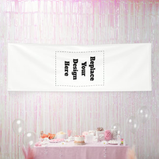Erstellen Sie Ihr eigenes Weiß Banner