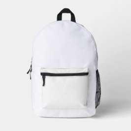 erstellen Sie Ihr eigenes Weiß Bedruckter Rucksack