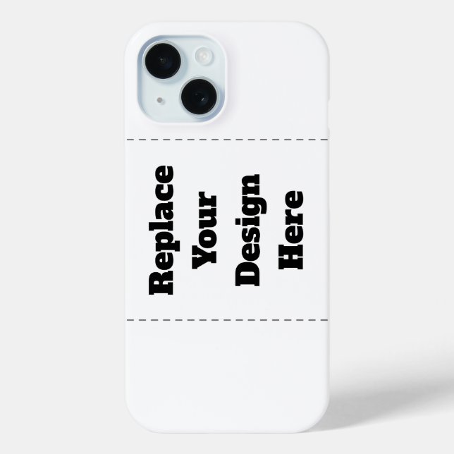 Erstellen Sie Ihr eigenes Weiß  Case-Mate iPhone Hülle (Rückseite)