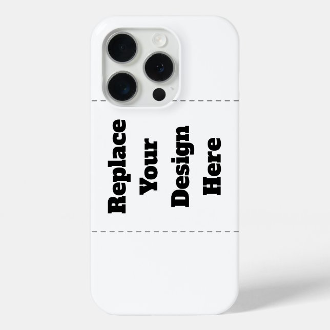 Erstellen Sie Ihr eigenes Weiß  Case-Mate iPhone Hülle (Rückseite)